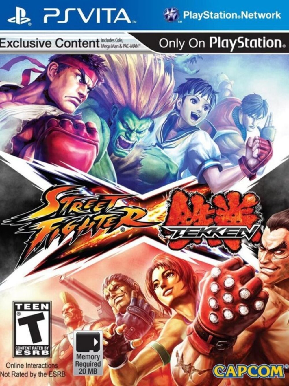Street Fighter X Tekken for Sony PlayStation Vita (PS Vita) - Complete in Case